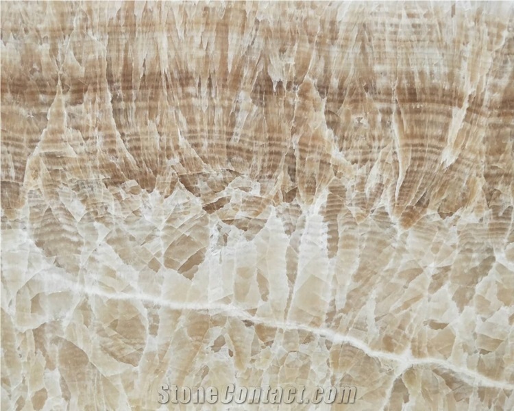 Chinese Natural Resin Yellow Onyx Slab