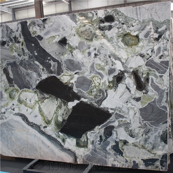 Cold Jade Marble Slab