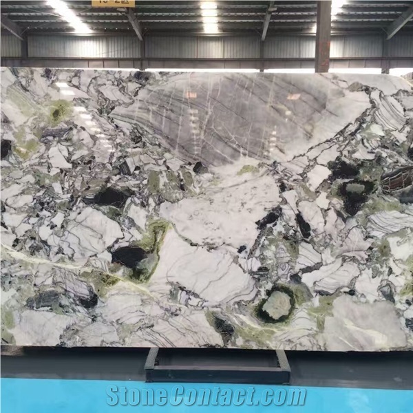 Cold Jade Marble Slab