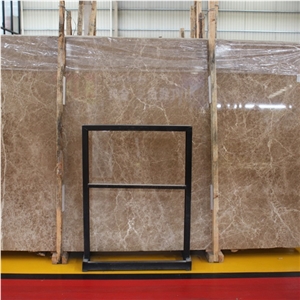 Crema Perlado Marble Slab