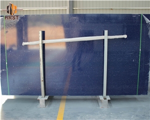 Crystal Dark Blue Quartz Slabs