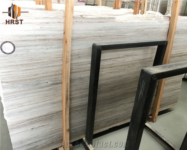 Crystal Wood Grain Marble Slabs