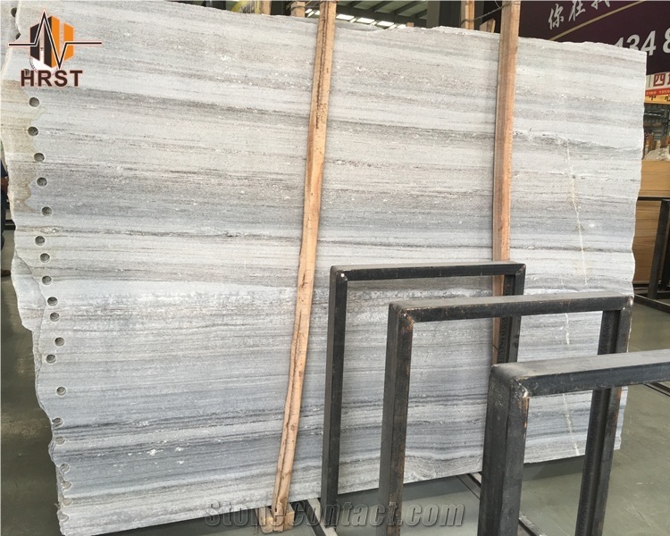Crystal Wood Grain Marble Slabs