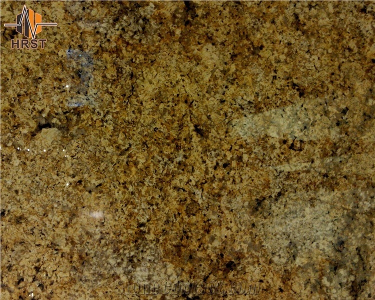 Exotic Polish Namib Gold Granite Slab