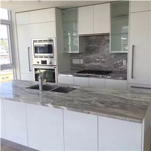 Fantasy Brown Marble Kitchen Countertop