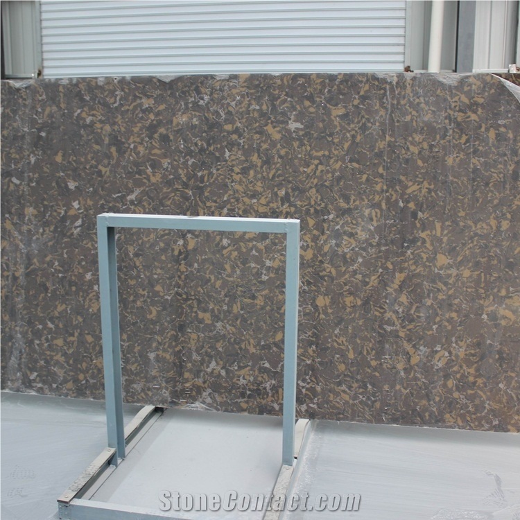 Faux Stone Multicolor Quartz Slabs