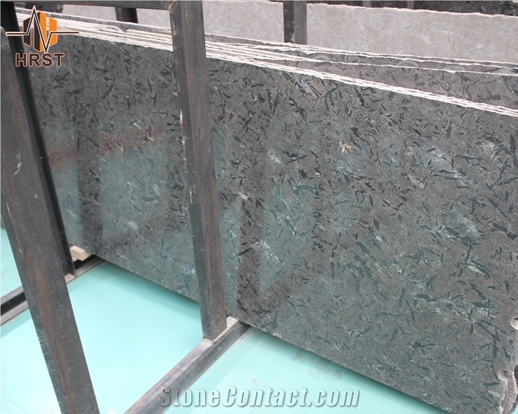 Floor Design Versace Black Granite Slab