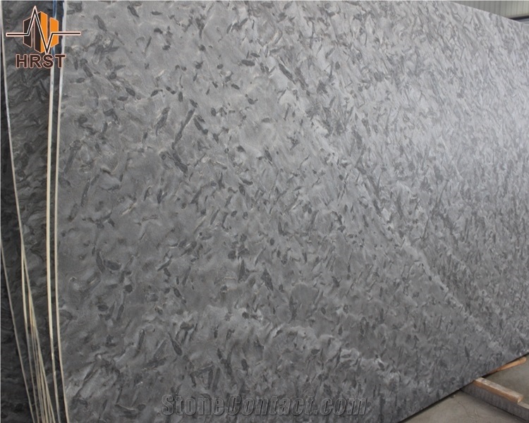 Floor Design Versace Black Granite Slab