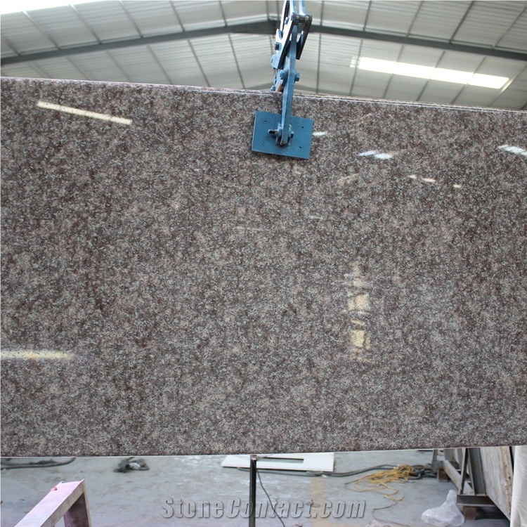 G687 Peach Red Granite Countertops