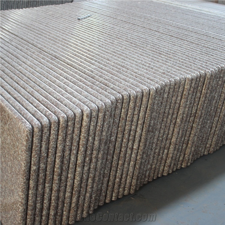 G687 Peach Red Granite Countertops