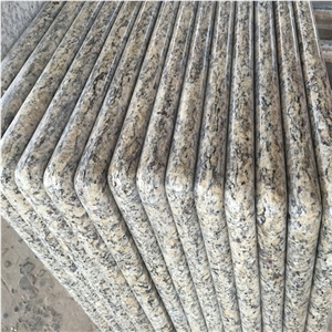 Giallo Santa Cecilia Dark Granite Countertops