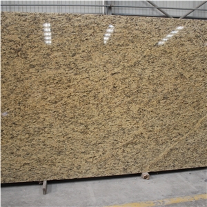 Giallo Santa Cecilia Dark Granite Slabs