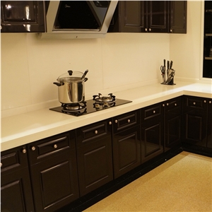 Glacier White Quartz Kitchen Countertops Glacier White Quartz Kitchen Countertops