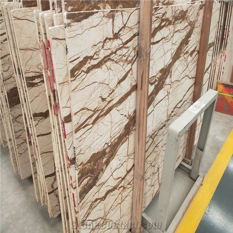 Gold Rich Unicorn Marble Slab