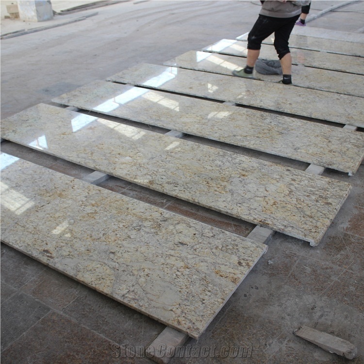 Golden Beach Granite Kitchen Countertops