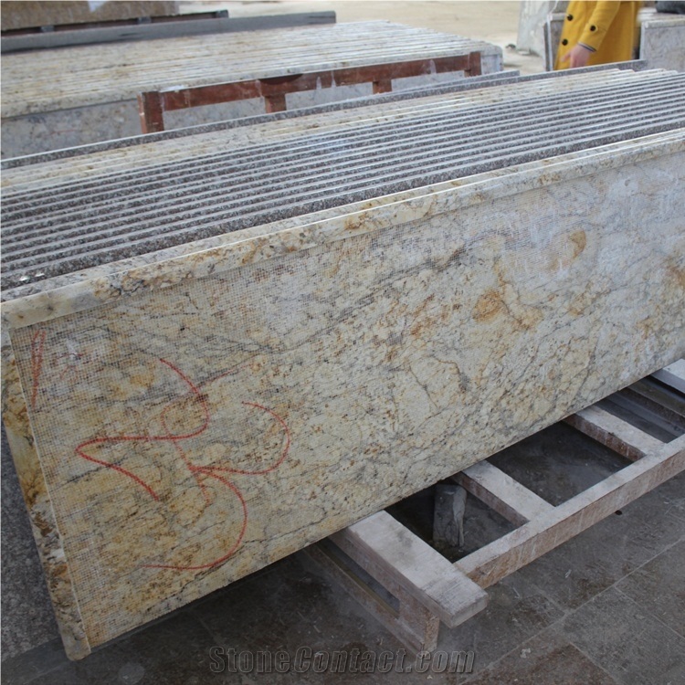 Golden Beach Granite Kitchen Countertops