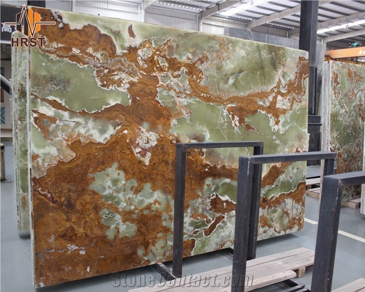 Grade a Dark Green Onyx Countertops