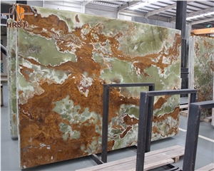 Grade a Dark Green Onyx Countertops