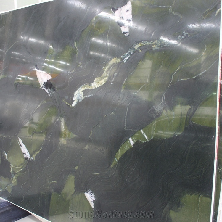Green Color Avocatus Quartzite Slabs