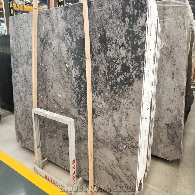 Grey Wolf Lido Marble Slab