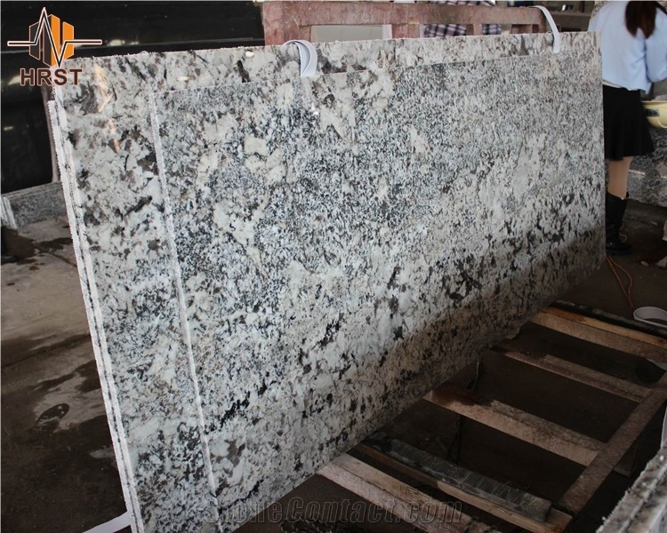 High Quality Bianco Typhoon Granite Tiles