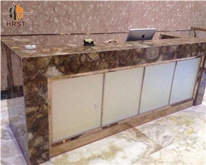High Quality Petrified Wood Stone Table Top