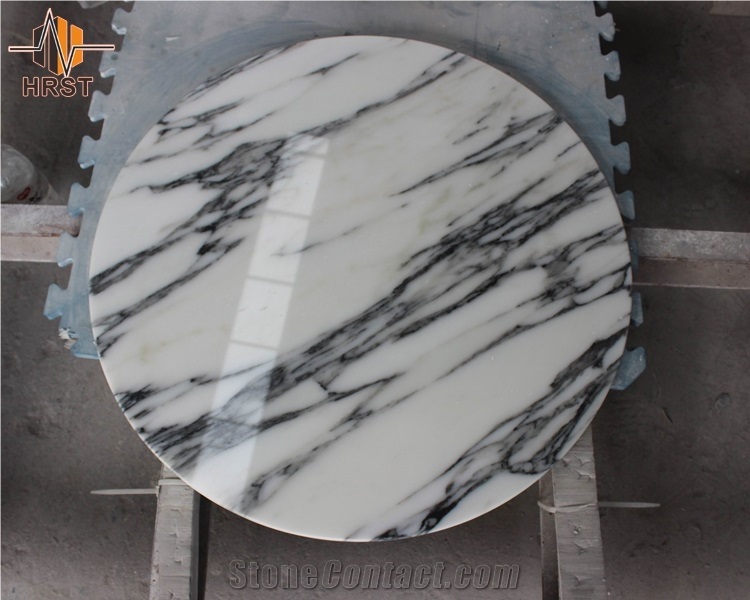 Hot Sales White Round Marble Table Tops