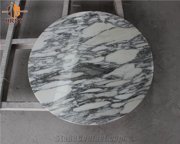 Hot Sales White Round Marble Table Tops
