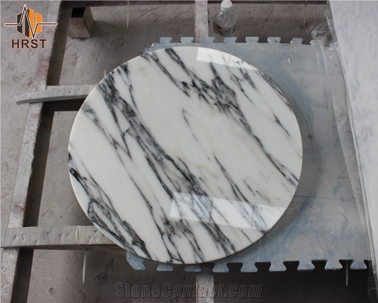 Hot Sales White Round Marble Table Tops