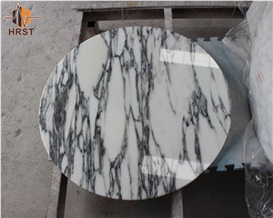 Hot Sales White Round Marble Table Tops