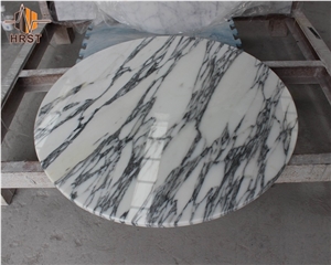 Hot Sales White Round Marble Table Tops
