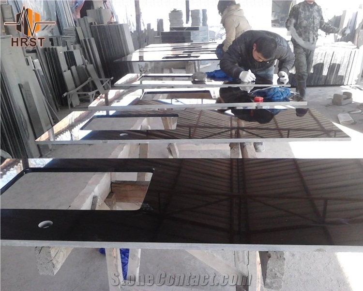 Hot Selling Shanxi Black Granite Countertop