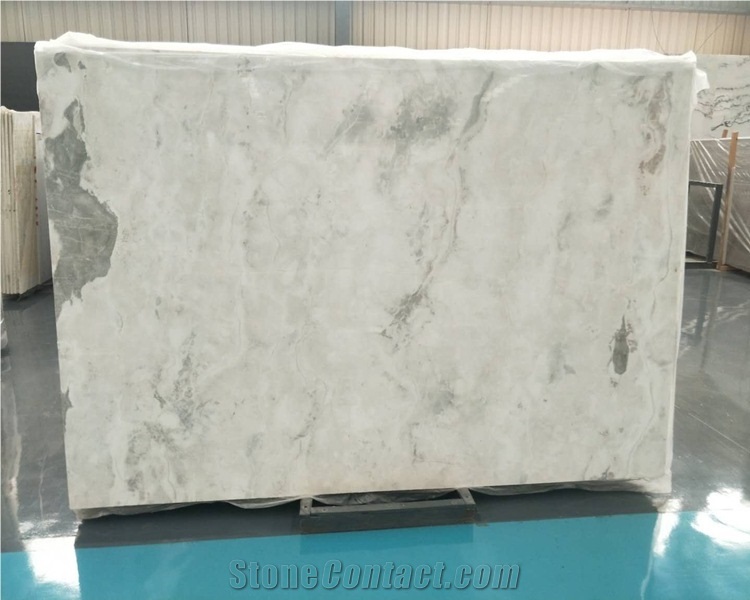 Ice Flower White Marble