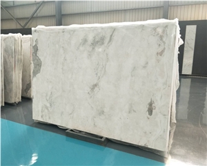 Ice Flower White Marble