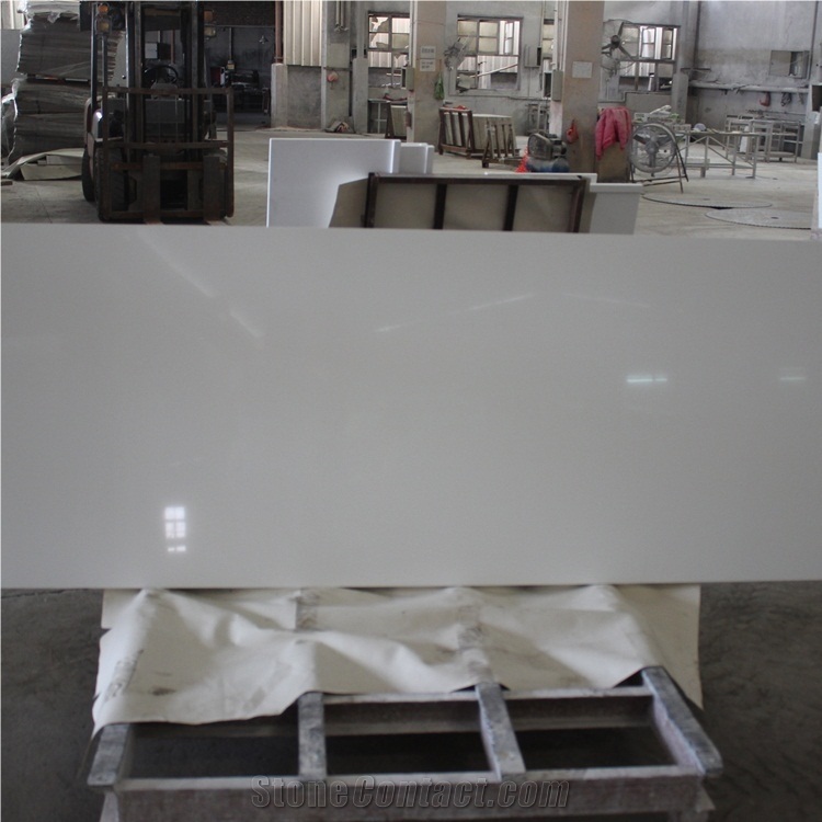 Ice White Quartz Countertops