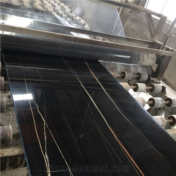 Imported Noir Serpents Marble Slab