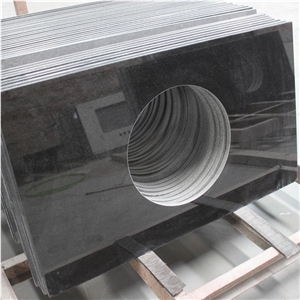 India Black Nero Assoluto Granite Vanity Tops India Black Nero Assoluto Granite Vanity Tops