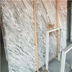 India Fantasy Marble with Brown Veins