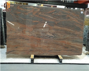 India Paradiso Classico Red Granite Slab