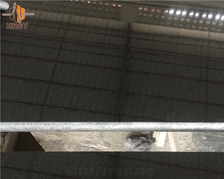 Indian Black Nero Assoluto Granite Tile