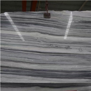 Ink Wood Grain Marble Slab