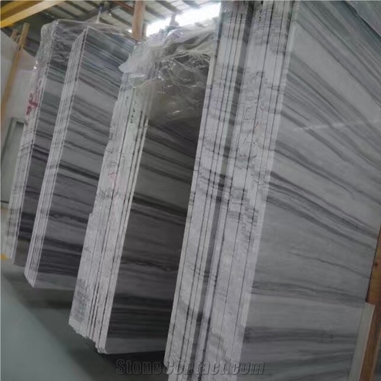 Ink Wood Grain Marble Slab
