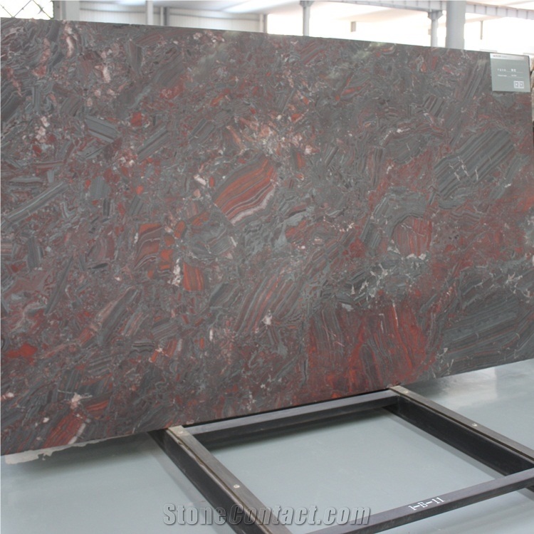 Iron Red Granite Slabs