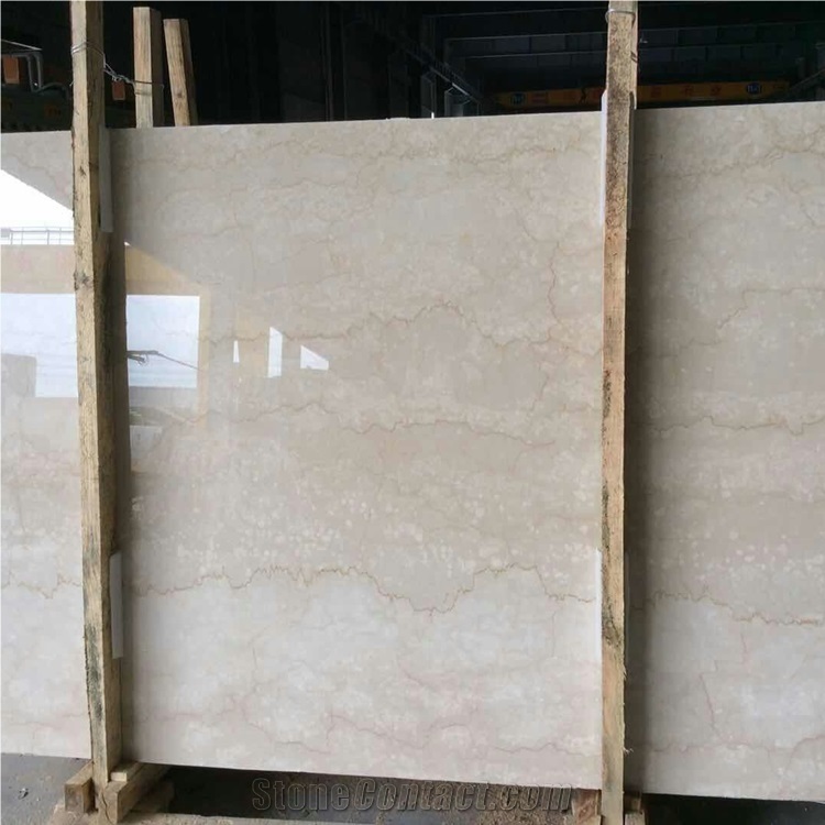 Italian Beige Semi Classico Marble Slab and Tiles