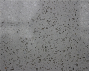 Jade Spot White Quartz Kitchen Countertops
