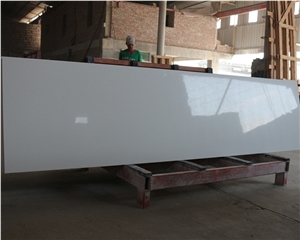 Jade Spot White Quartz Kitchen Countertops