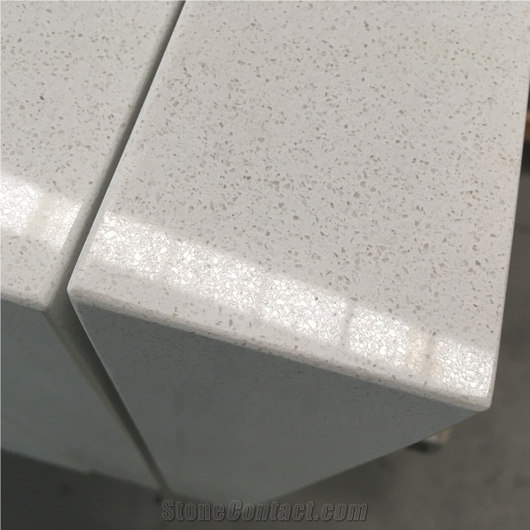 Jade Spot White Quartz Vanitytops