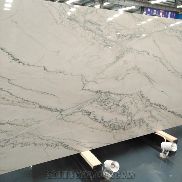 Lamberti Bianco Quartzite Slab