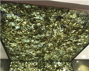 Large Slab Translucent Gemstone Labradorite Blue