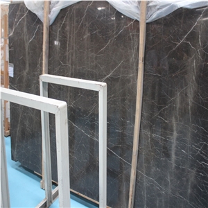 Laurent Brown Marble Slab